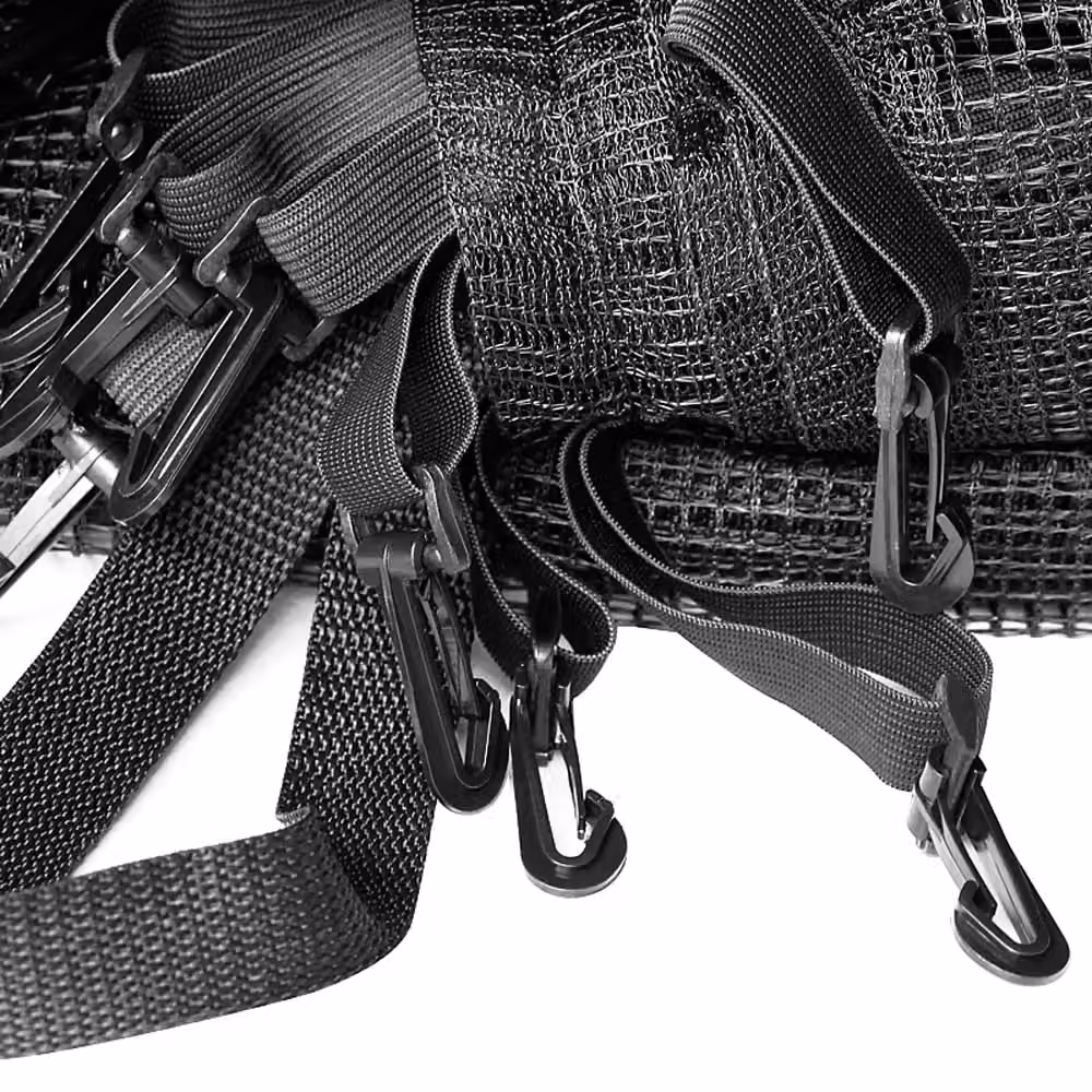 Rete di protezione per trampolino monzana® nera Ø 183 cm – 1