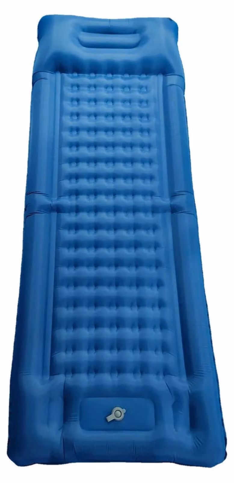 Materassini gonfiabili, pompa integrata, design impermeabile, colore blu navy