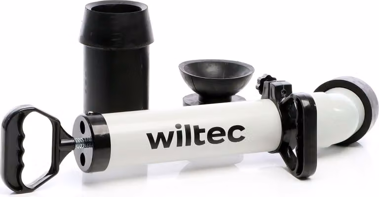 Pompa per la pulizia dei tubi ad alta pressione Wiltec per una rapida pulizia delle tubature Pulitore di scarichi per bagno e WC