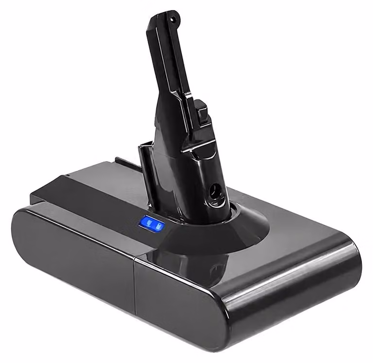 Batterie per aspirapolvere, capacità 12800mAh, compatibile con la serie V8, 12800mAh - 1 pezzo, 21,6V