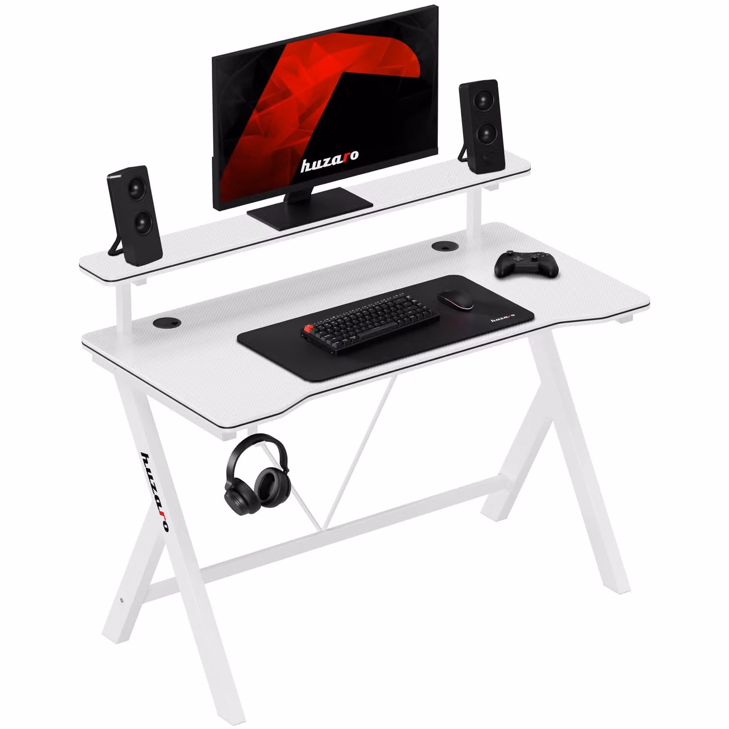 Huzaro Hero 1.9 White Gaming Desk