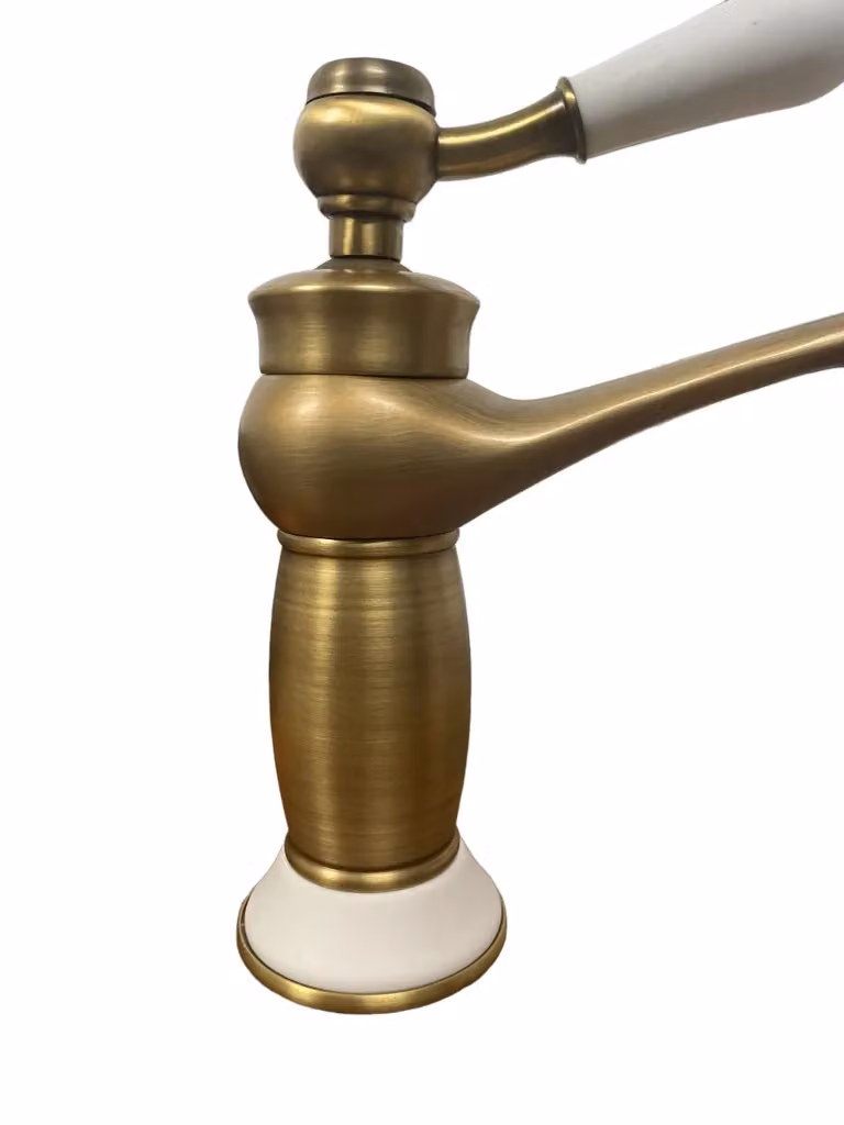 Miscelatore per bidet Bagnoclic in ottone color bronzo con ceramica – 2
