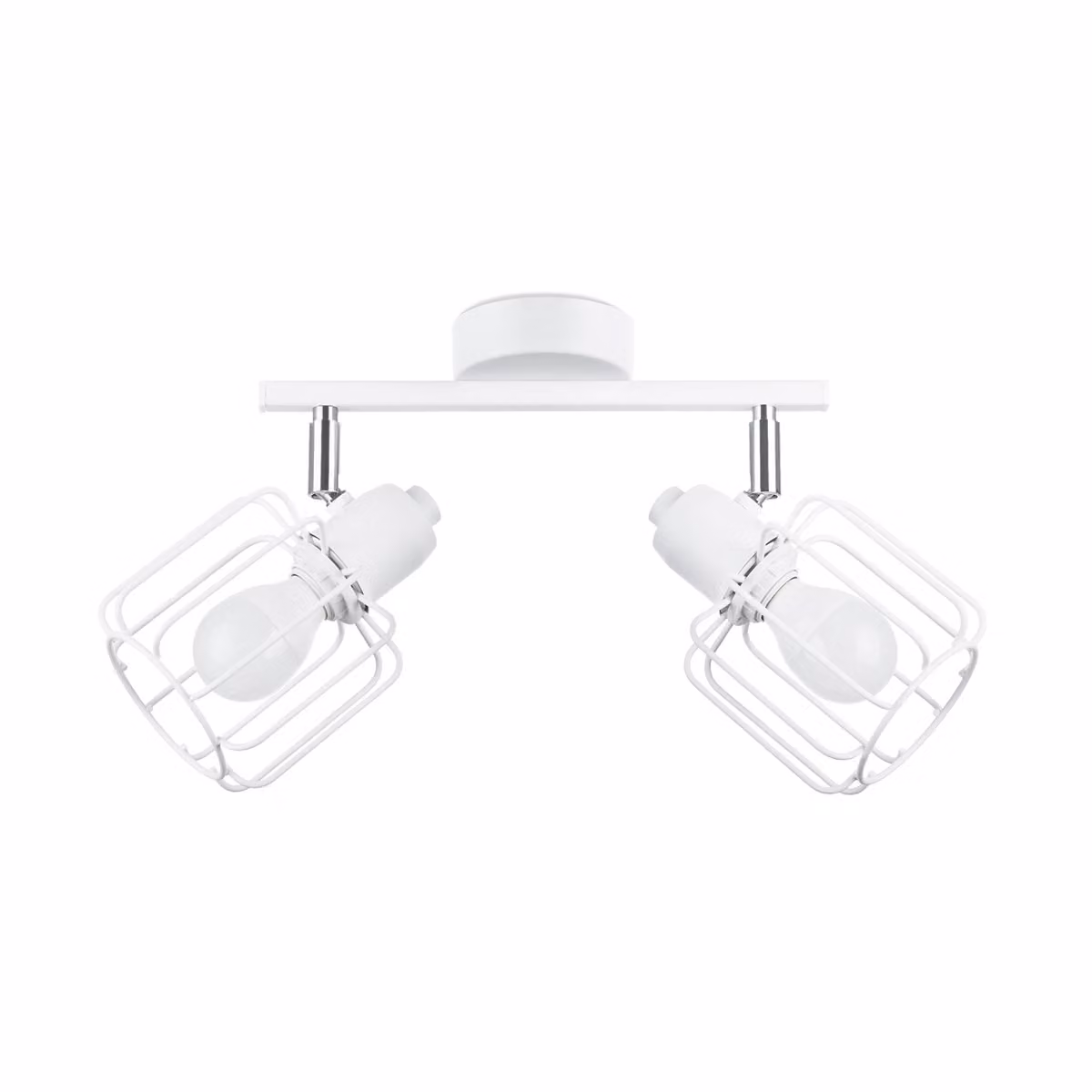 Lampada da soffitto BELUCI 2 bianco 2xE14 10W acciaio 19x17x27cm Sollux Lighting