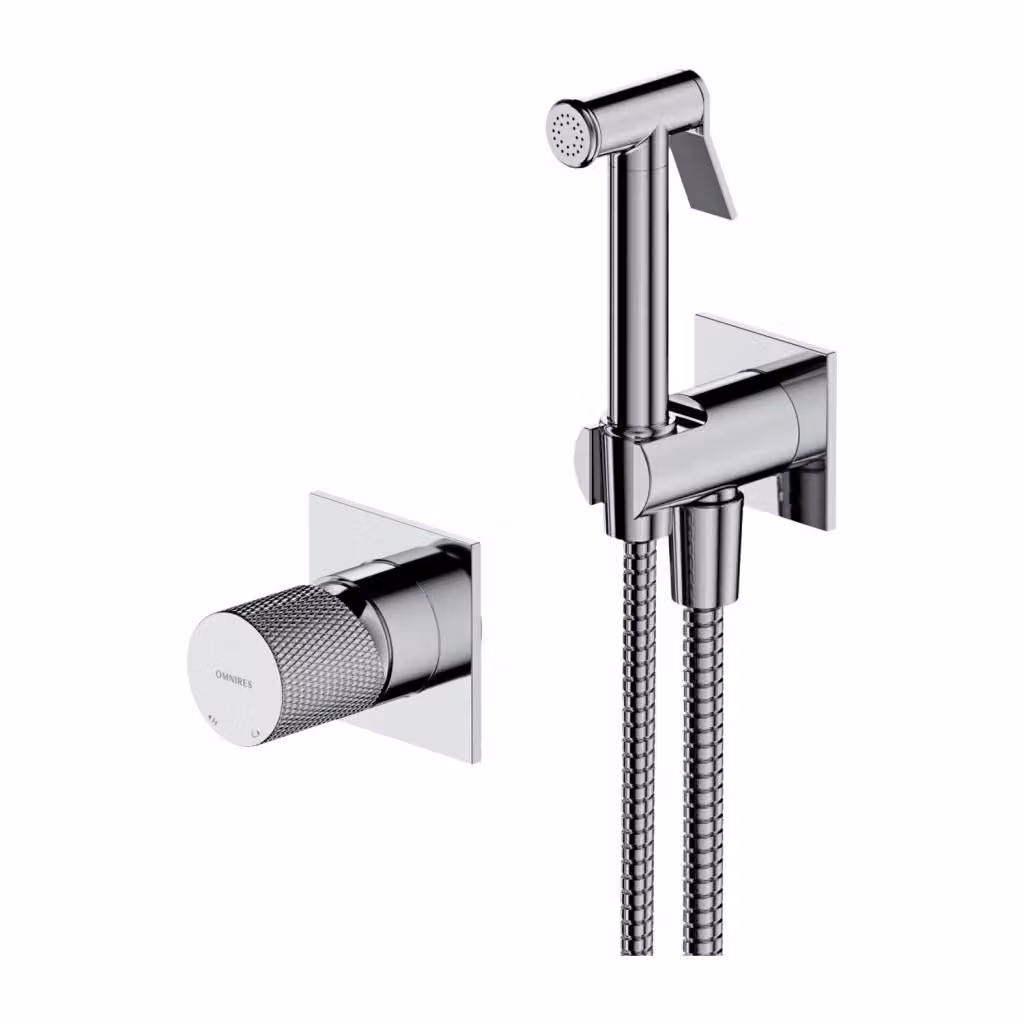 Omnires CONTOUR SYSCTBI1CR Set per bidet da incasso, cromato