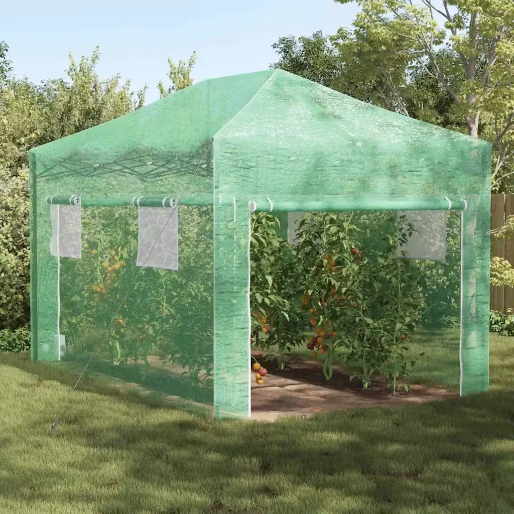 Serra con struttura pop-up DESIGN IN Verde in ferro L: 290 cm, P: 430 cm, H: 315 cm CFW3122259 – 2