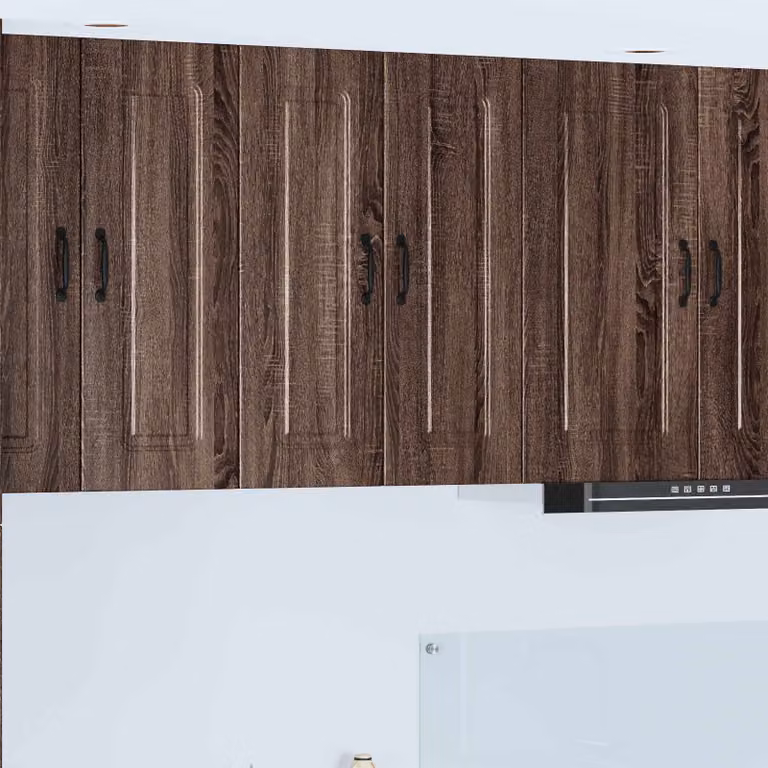 Pannello per lavastoviglie da incasso vidaXL in legno Rovere Marrone L: 60 cm, P: 31 cm, H: 80 cm