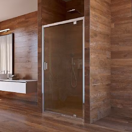 Mereo Lima - Porta doccia pivotante 900x1900 mm, cromo/vetro Point CK80922K