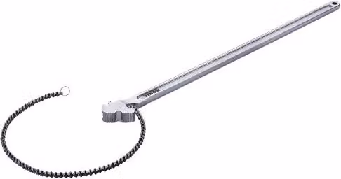VEVOR Chiave a Catena per Tubi in Acciaio al Cromo Vanadio, Colore Argento, Lunghezza 1219 mm