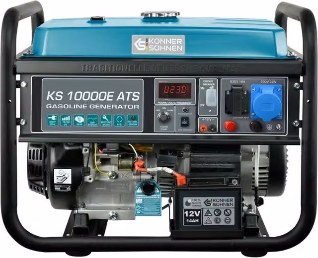 Generatore a benzina Könner & Söhnen KS 10000E ATS blu in acciaio – 1