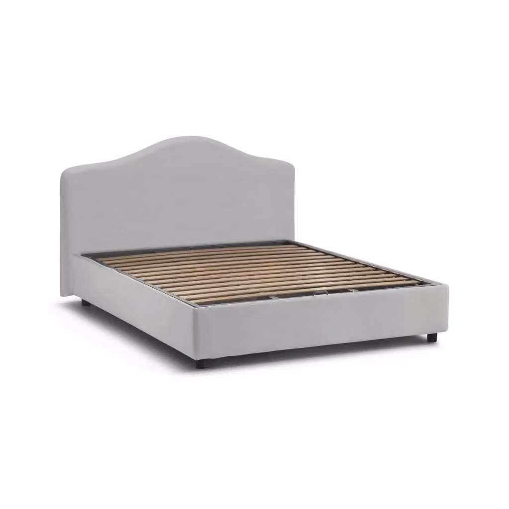Letto Matrimoniale Abigael Talamo Italia Bianco con Contenitore a Sollevamento L/P/H: 160 x 200 x 105 cm – 2