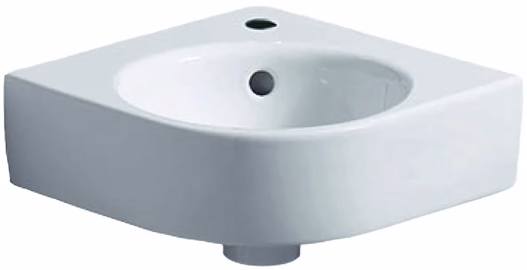 Geberit Renova Nr.1 Comprimo Nouveau lavabo d'angle, 32cm, 276132000, 276132000