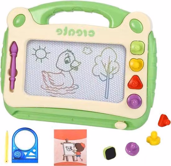 Lavagna magnetica 36x24 cm per bambini dai 3 anni in su