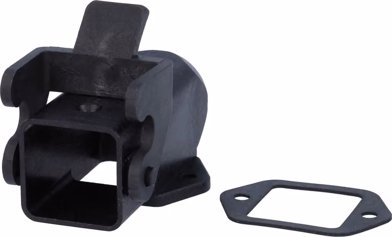 HARTING Han 3A Base con fondo aperto, 1xM20 uscita cavo diritta, con 1 morsetto a vite M20 Area di serraggio