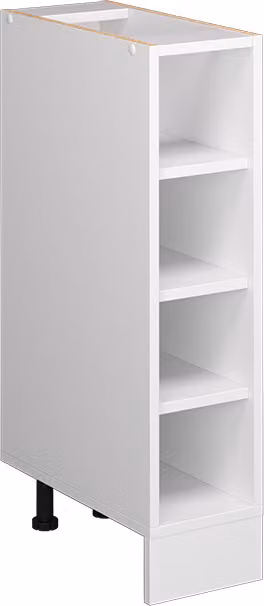 Scaffale da cucina Vicco R-Line Bianco 20 cm , AP Oak, Model 46374