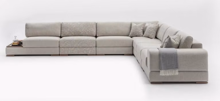 Ecksofa Polstersofa Luxus Wohnzimmer Sofa Couch Modern Möbel