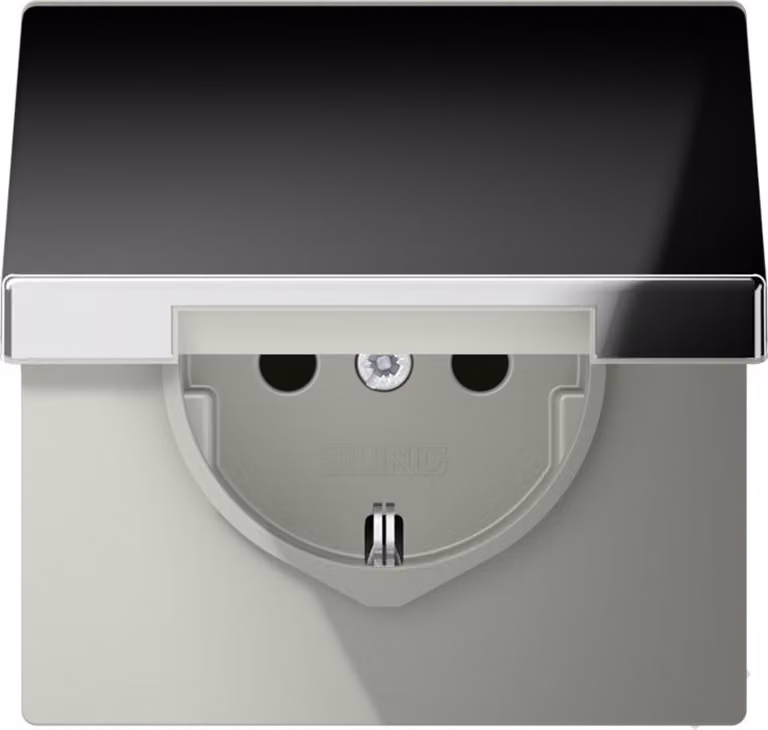 Jung GCR1520KL Presa SCHUKO® 16 A 250 V ~ cromo lucido