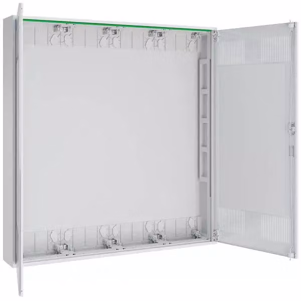 Distributore di campo ABN AP: 160 mm, vuoto, a 4 file da 7 moduli con sportello centrale ABNRM407L02