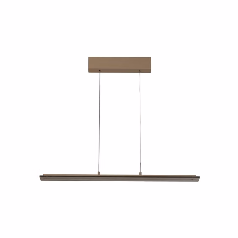FISCHER & HONSEL Lampada a sospensione Torvi, dimmerabile, Crema / Ambra, Soggiorno / Sala da pranzo, Metallo, Moderno, Lampada a sospensione