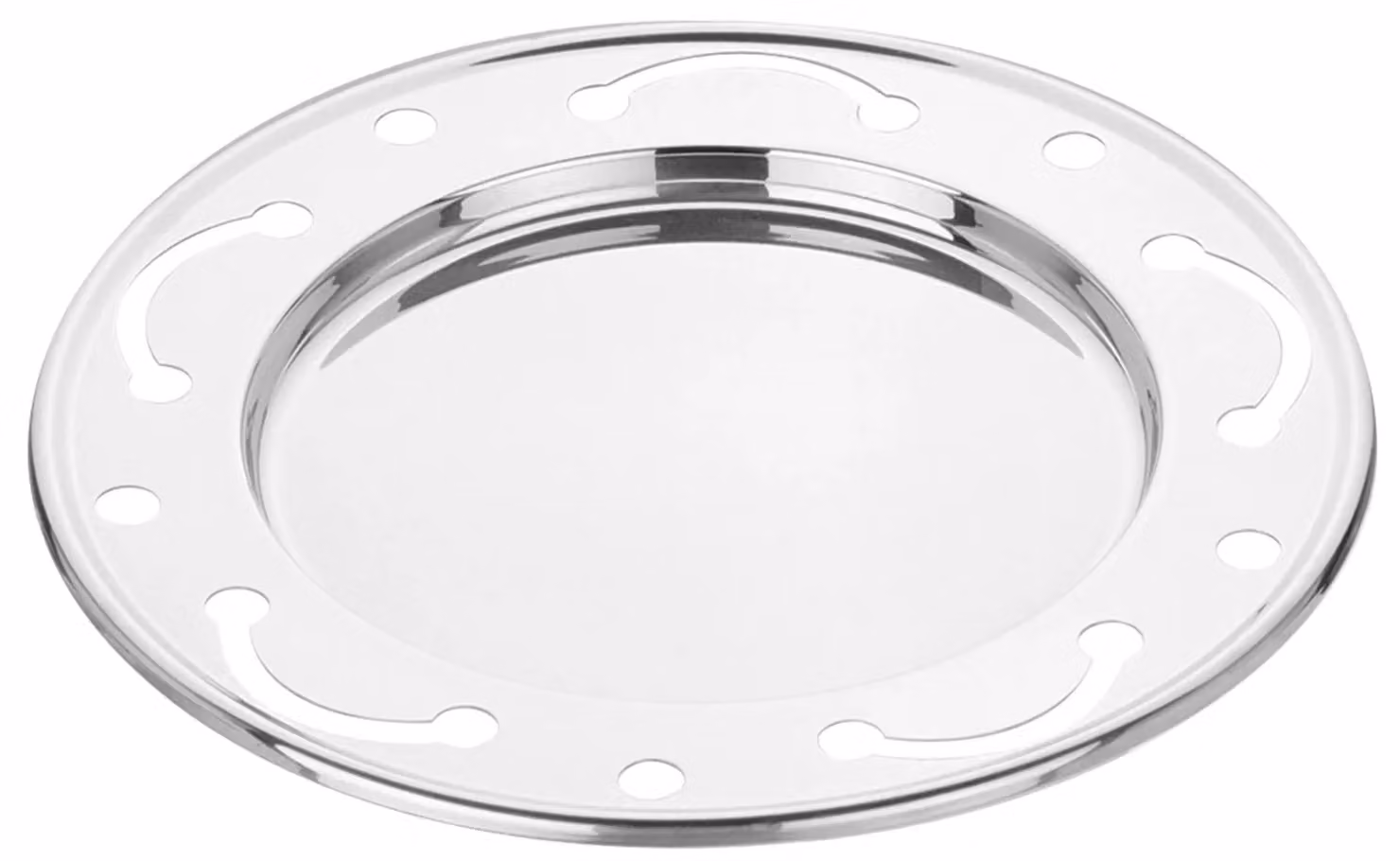 Sottopiatto Progetto in acciaio inox di Pintinox diam. 31