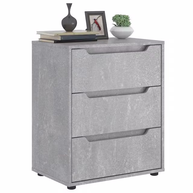 Mobile sospeso Design Mania Grigio opaco L: 60 cm, P: 40 cm, H: 73 cm in legno e MDF