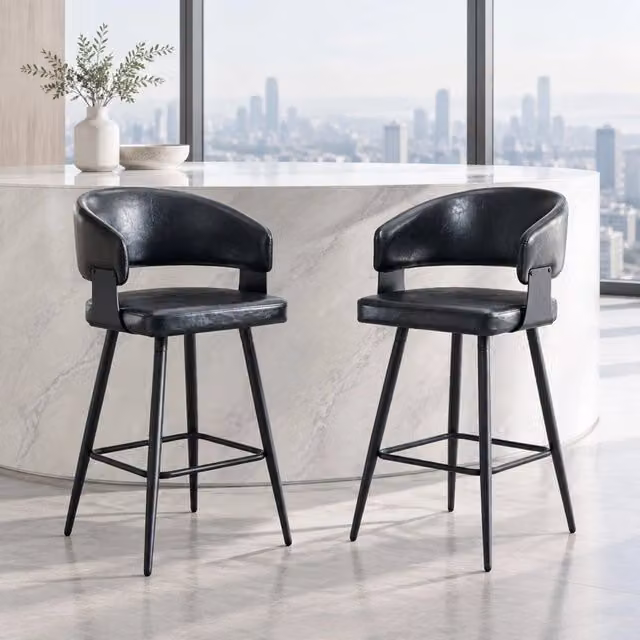 Sedia da pranzo imbottita con schienale e braccioli, design moderno minimalista per casa, cucina e ristoranti