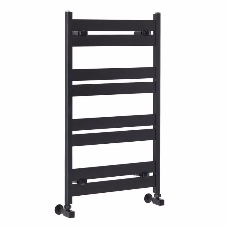 Scaldasalviette in Alluminio - Nero - 805mm x 480mm -  Lars