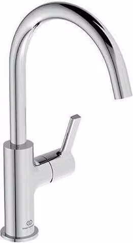Miscelatore IS per lavabo JOY, bocca di erogazione, senza scarico, uscita 169 mm, cromo