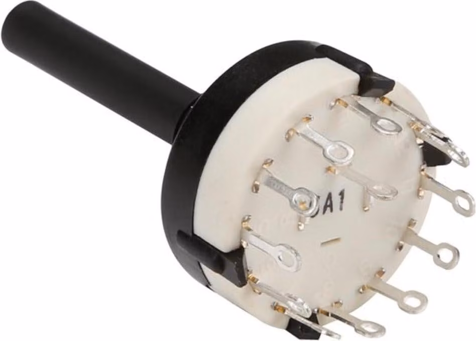 velleman - 8404-1 - Interruttore rotante a 1 polo / 12 posizioni - Connessioni a saldare