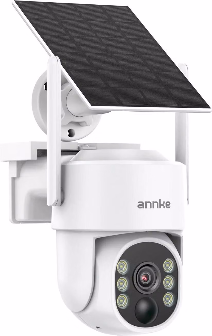 Telecamera di sicurezza WLAN, risoluzione 4MP, connessione wireless, 9000 mAh I81BM 1PC