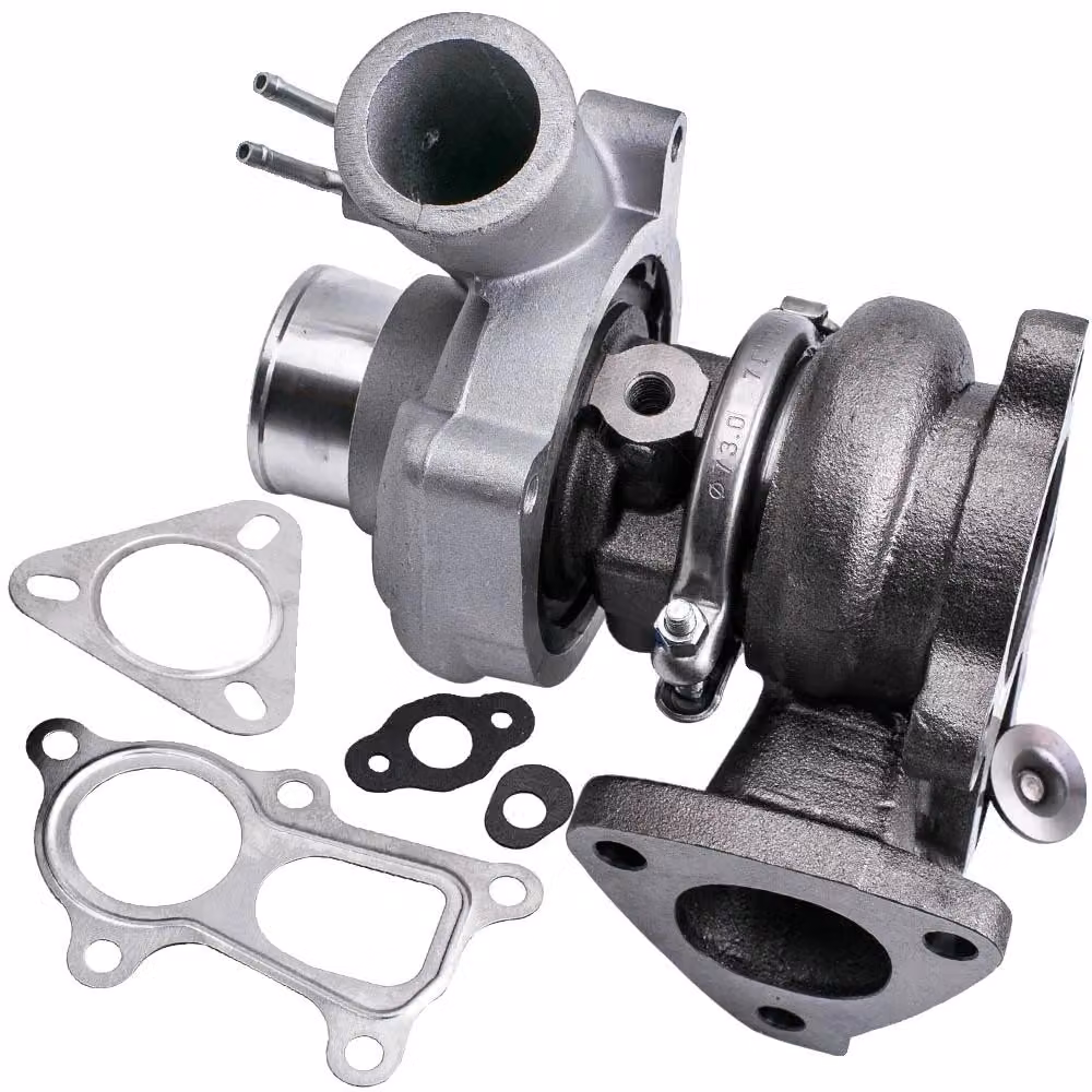 Turbocompressore, modello TD04-11G, raffreddamento ad olio, peso 6 kg, lunghezza 24 cm, compatibile con il motore 4D56Q