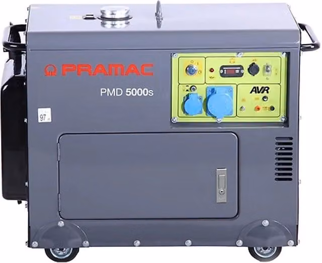 Generatore Diesel Pramac PMD 5000 S da 5000 W Grigio