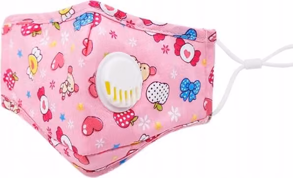 Maschera Per Bambini Pale +3X Pm 2,5 Filtro Di Carbone