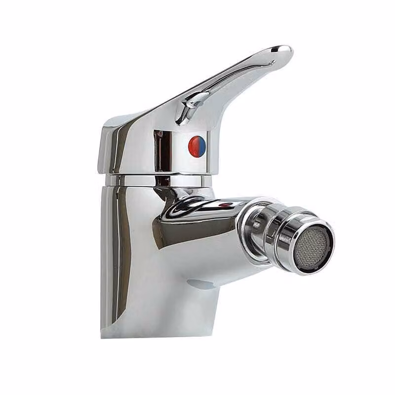 Rubinetto miscelatore monocomando per bidet con piletta | Space