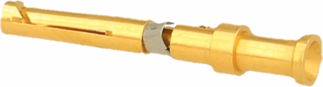 HARTING D-HMC-Crimkontakt Presa di contatto (F) 0,5 mm² AWG20 oro, 1 pezzo Materiale lega di rame - 1 pezzo
