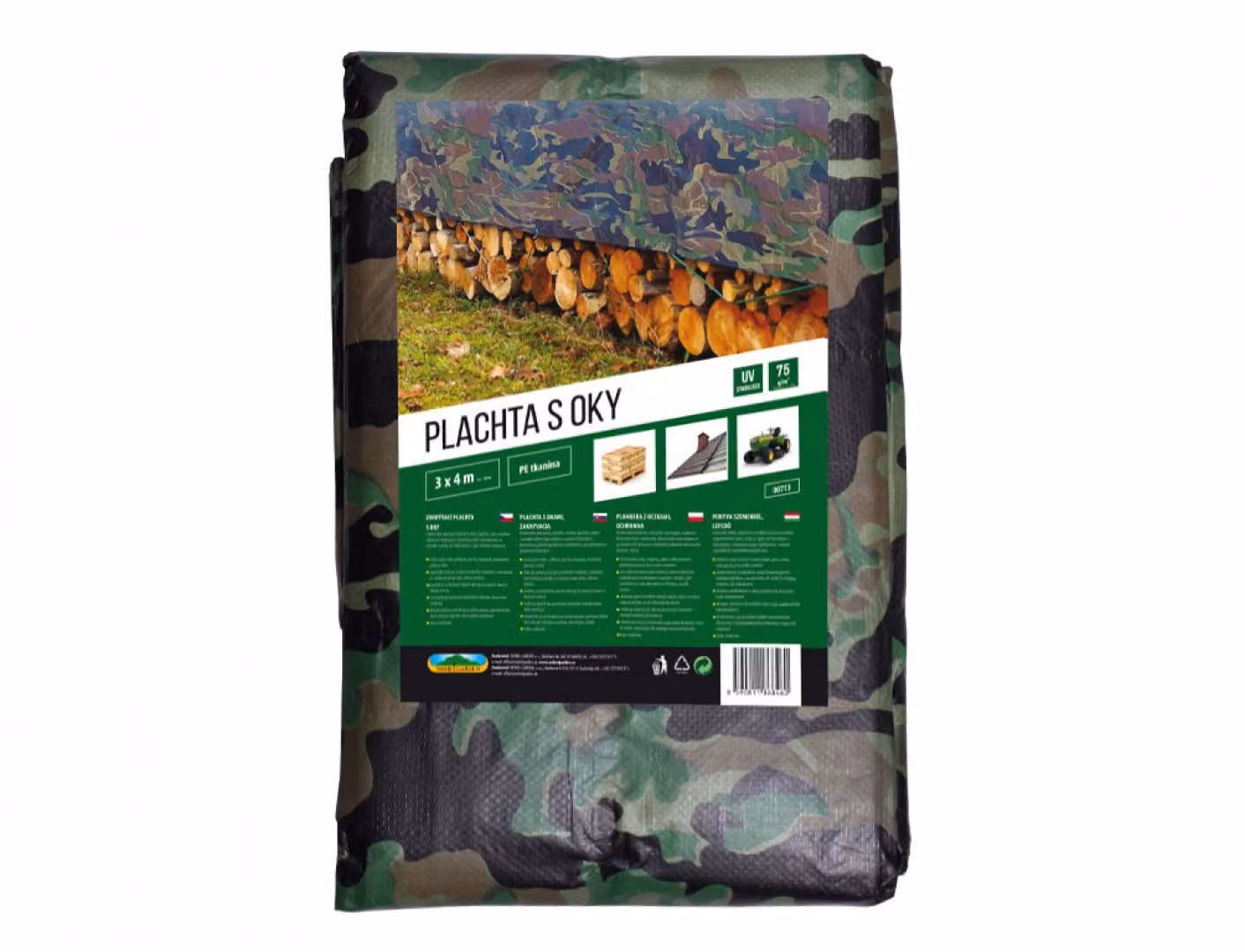 Telo mimetico da giardino Nohel 3x4m