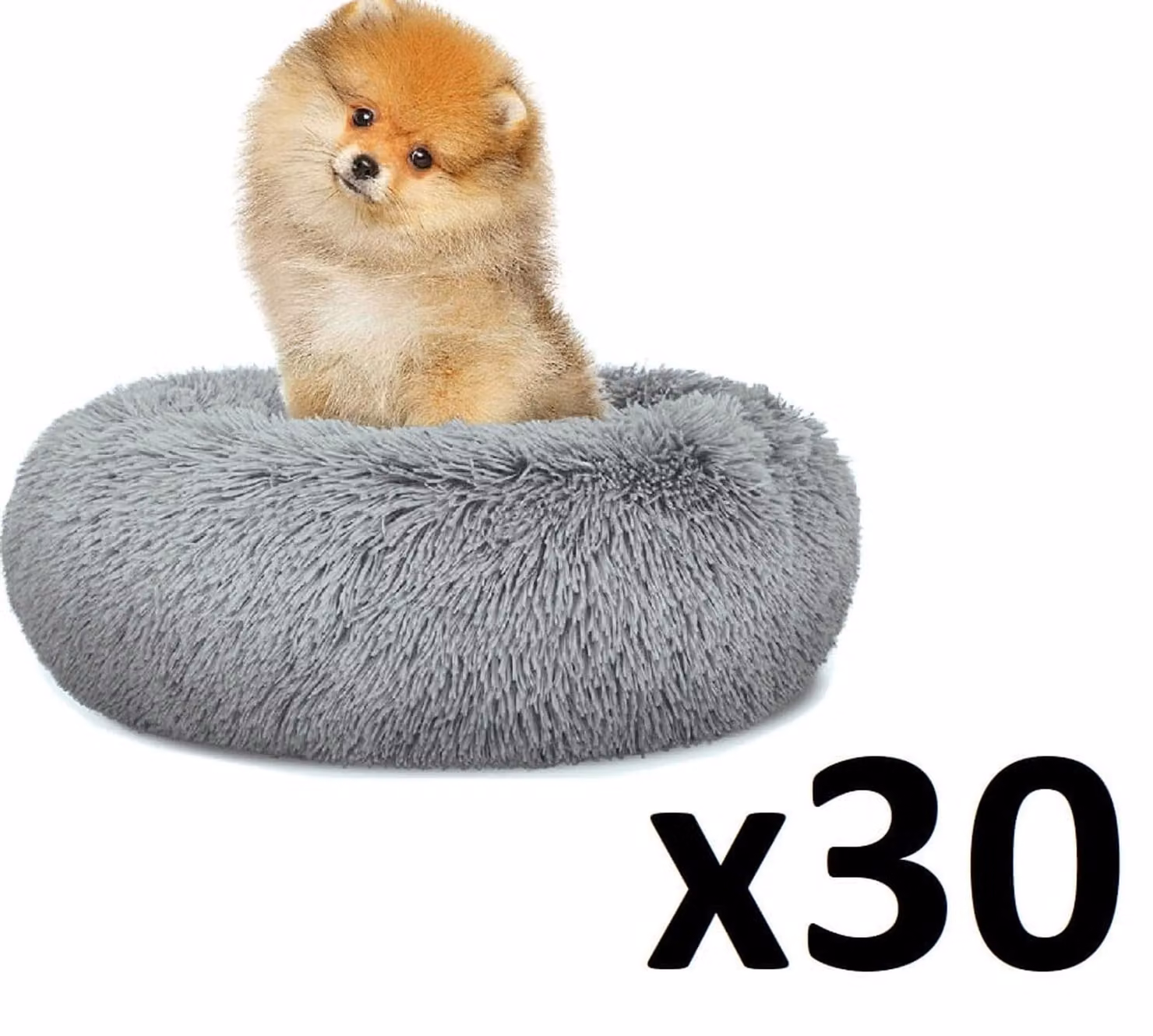 Cuccia Per Animali - Leobert - Grigio Chiaro - 40 Cm - Set Da 30