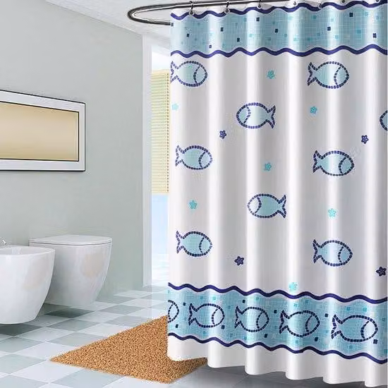 Cabina doccia impermeabile e resistente alla muffa, caratterizzata da un elegante design a acquario e da decorazioni raffinate