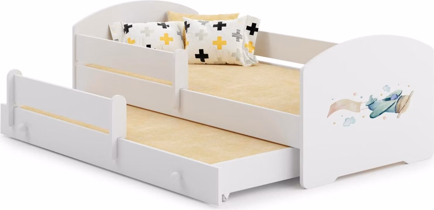 Letto matrimoniale Luk 160x80 - Aereo