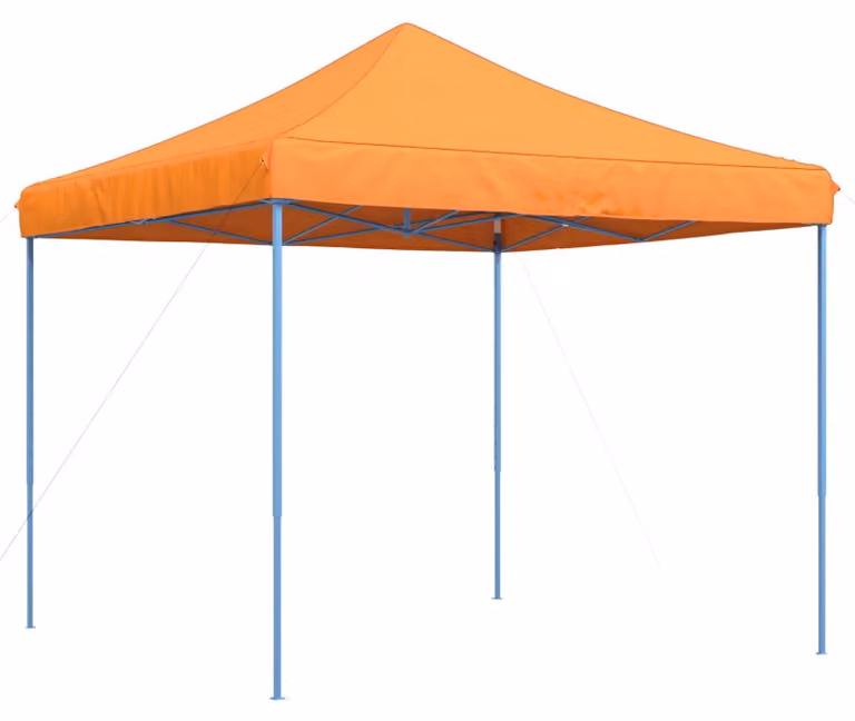 Tenda Party Arancione 292 x 292 x 315 cm Tessuto Oxford
