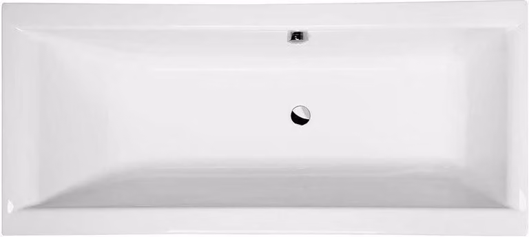 CLEO vasca rettangolare con piedini 170x75x48cm, bianco