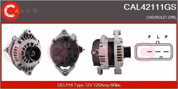 Alternatore 120A