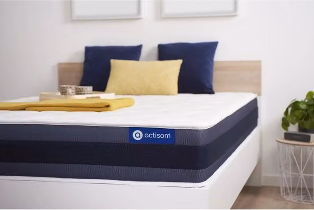 Materasso Actilatex Morpho Actisom in lattice e memory foam bianco L: 80 cm, P: 200 cm, H: 24 cm