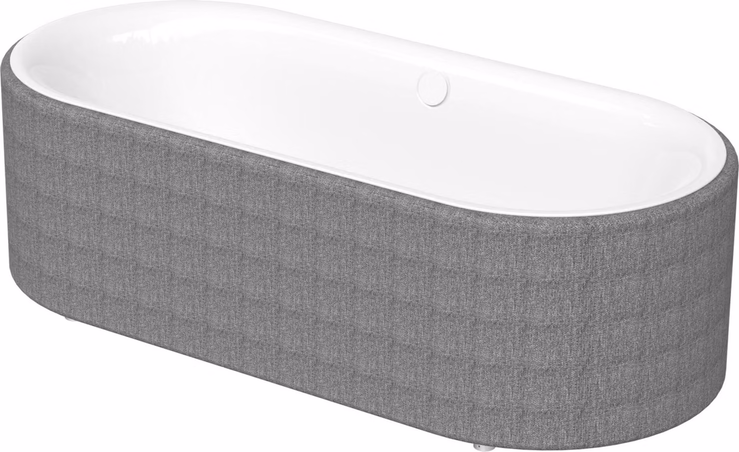 BetteLux Oval Couture Baignoire, 1800x800x450mm, 3466-000TX, 3466-000TX