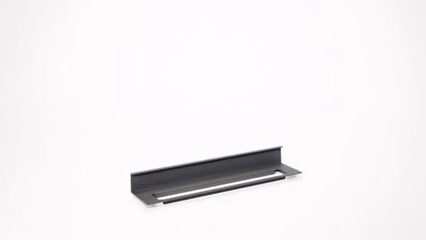 Linero MosaiQ Portasciugamani inferiore 350 x 77 x 46 mm nero grafite / Portasciugamani / Ringhiera Portasciugamani / Sistema di ringhiere / Kesseböhmer