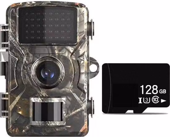Telecamera di sorveglianza da 16 MP, 1080p, a infrarossi, per esterni