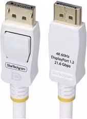 Cavo DisplayPort 1.2 4K Startech.Com Bianco Lunghezza: 3 m