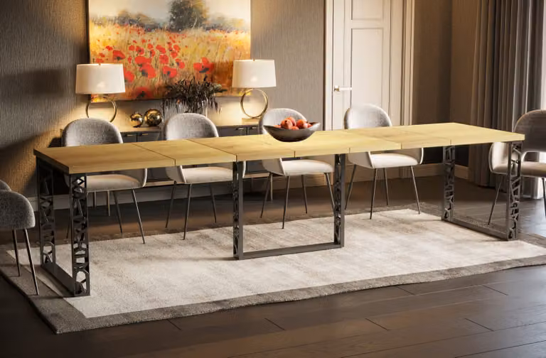 Tavolo pieghevole EWEREST MAX 130(250)x85 rovere naturale