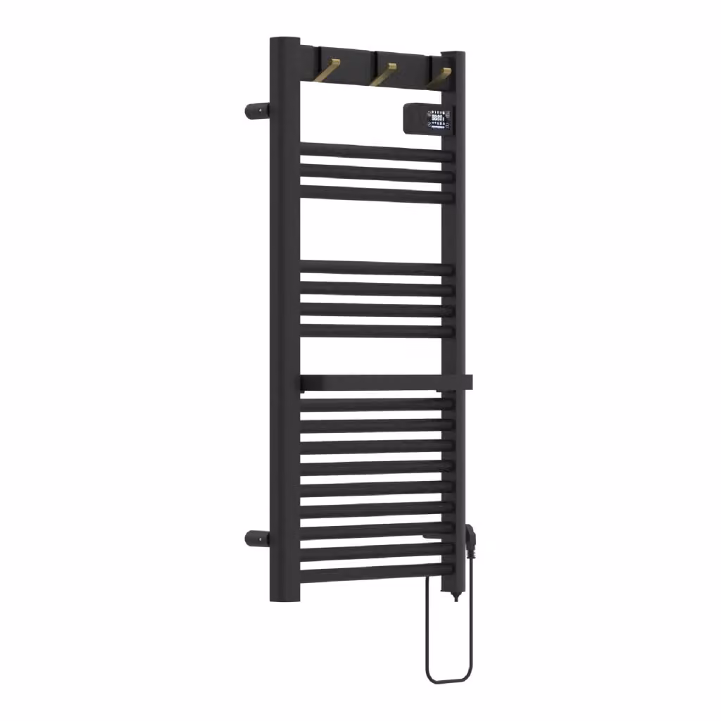 Scaldasalviette Elettrico pro.tec Uvdal Nero L: 105 cm, P: 50 cm, 500 W – 2