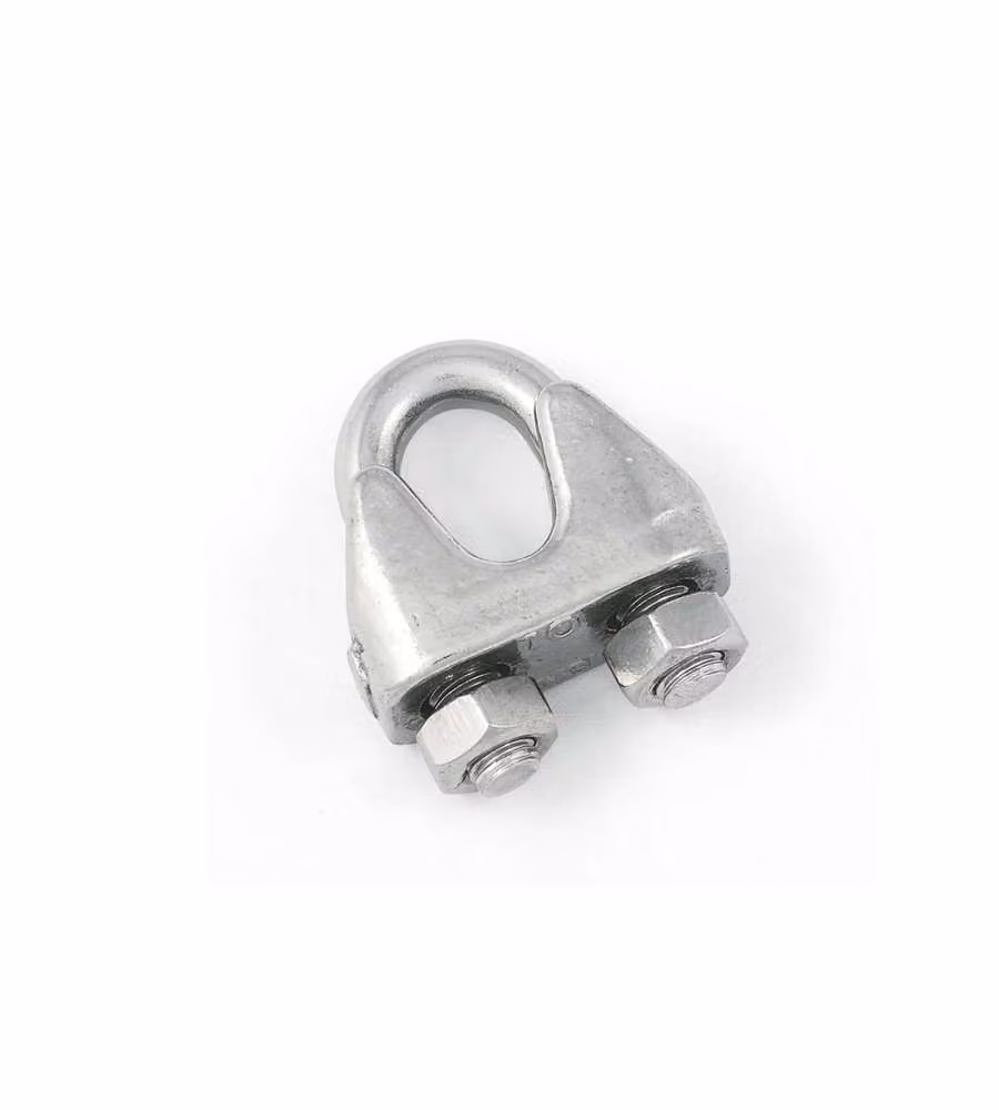 Morsetto per funi DIN 741 per funi 12 mm. acciaio zincato