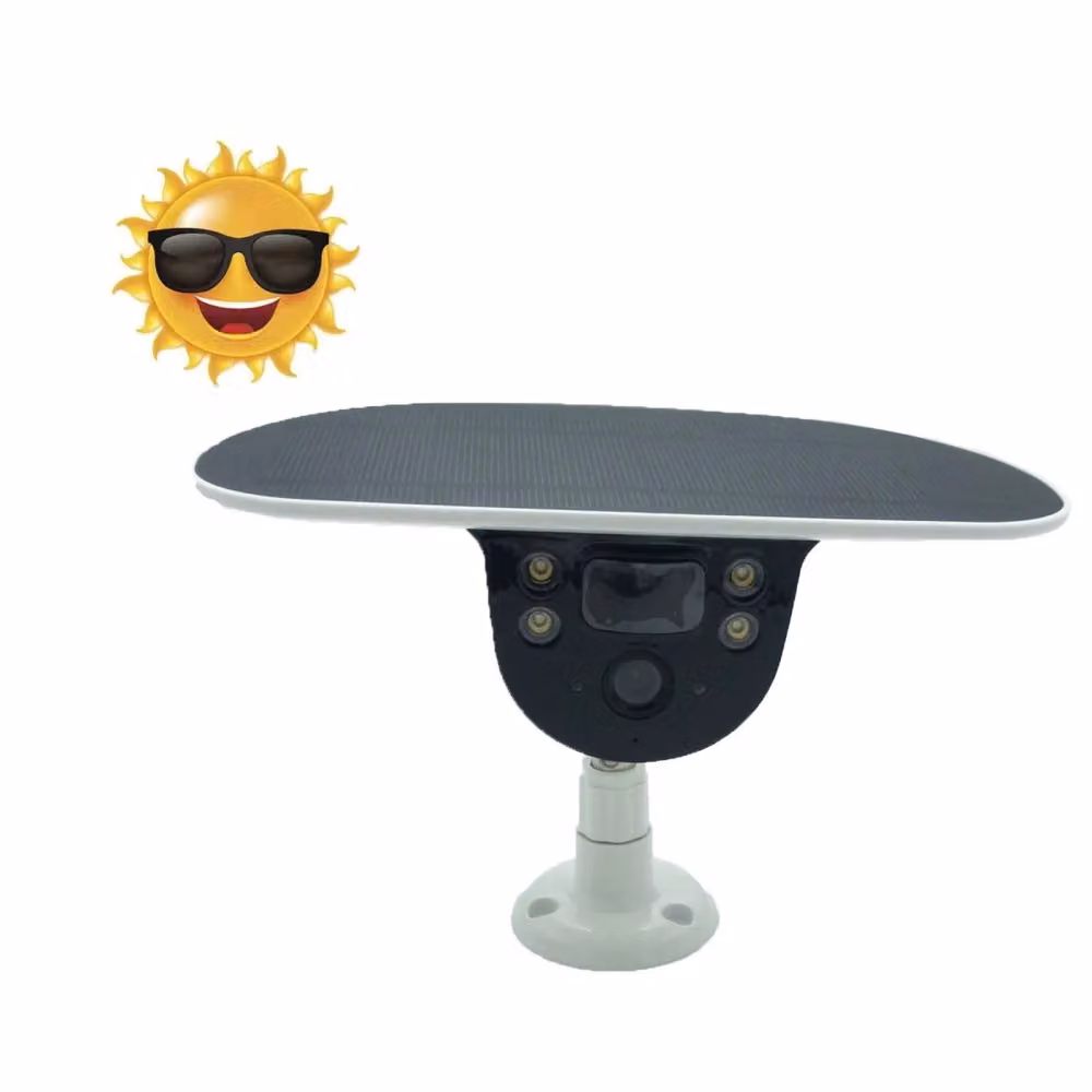 Telecamera di sorveglianza IP wireless Andowl Q-s705 per esterni a energia solare, colore bianco – 2